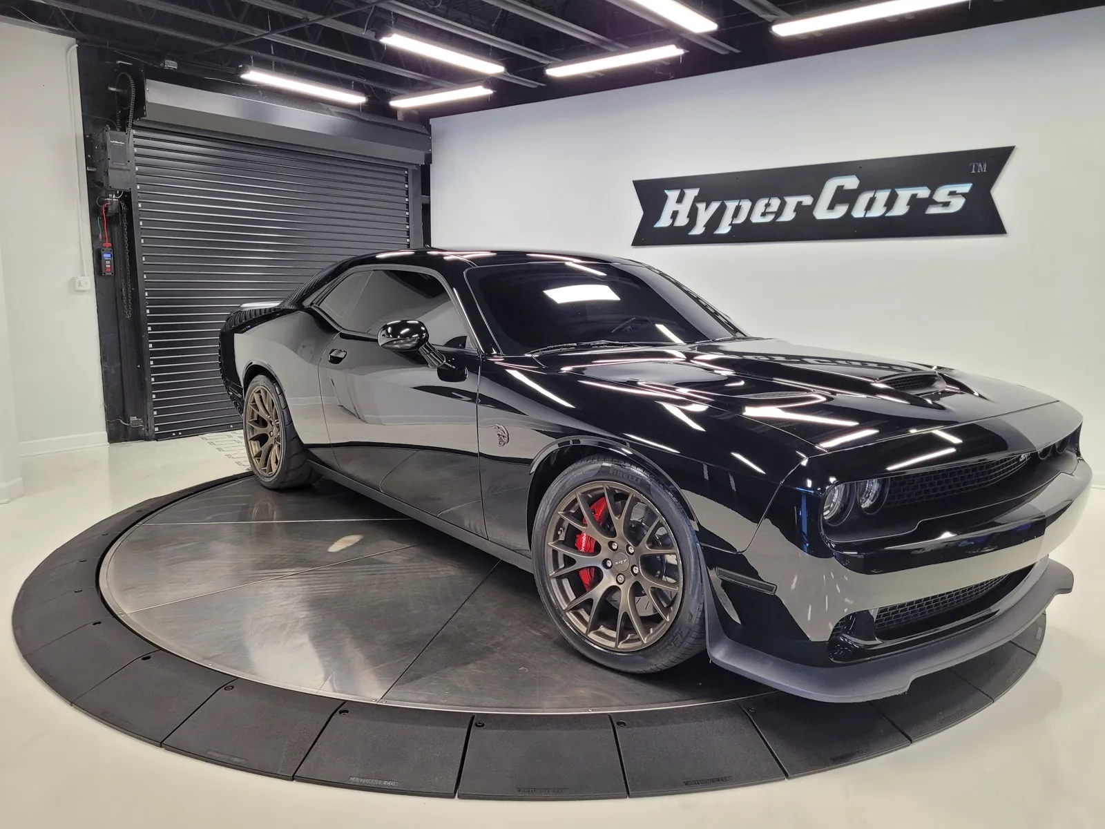 Black 2015 Dodge Challenger SRT Hellcat for sale in New Albany, IN