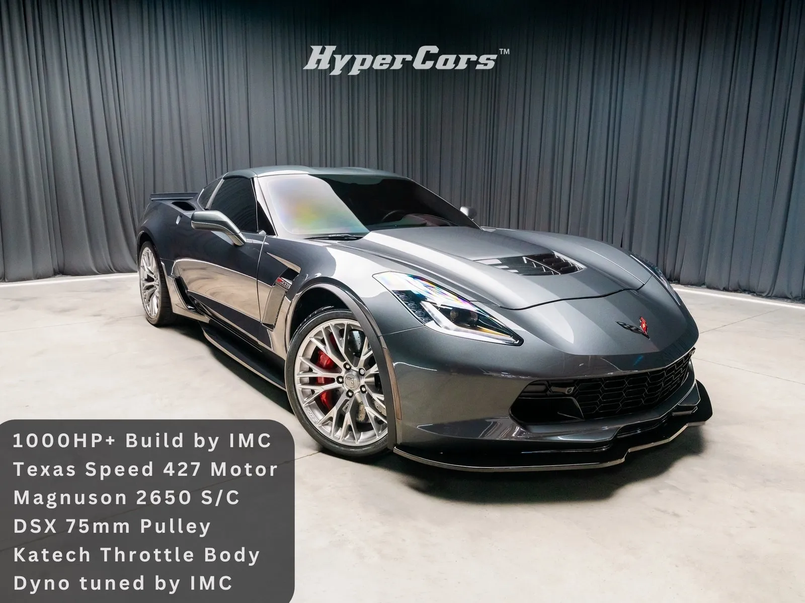 Gray 2017 Chevrolet Corvette Z06 for sale in New Albany, IN