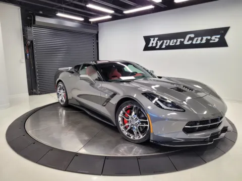 Gray 2016 Chevrolet Corvette Stingray Z51 for sale in New Albany, IN