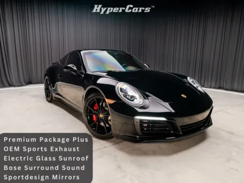 Black 2018 Porsche 911 Carrera 4S for sale in New Albany, IN