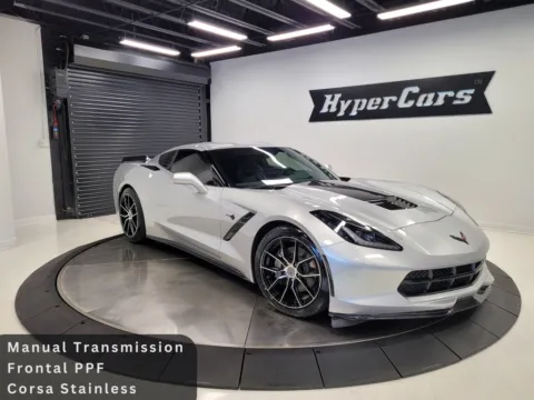 Silver 2017 Chevrolet Corvette Stingray for sale in New Albany, IN