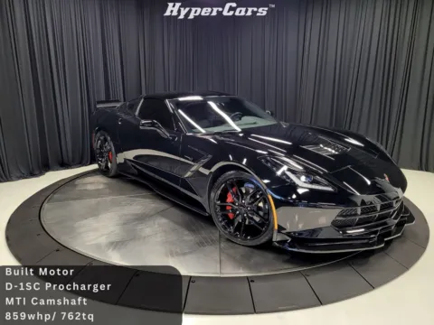 Black 2019 Chevrolet Corvette Stingray for sale in New Albany, IN