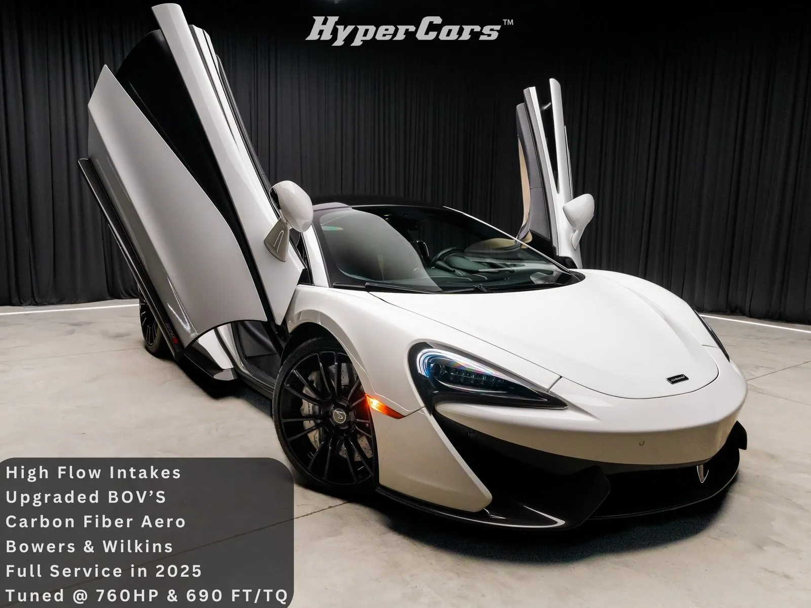 White 2016 McLaren 570S for sale in New Albany, IN