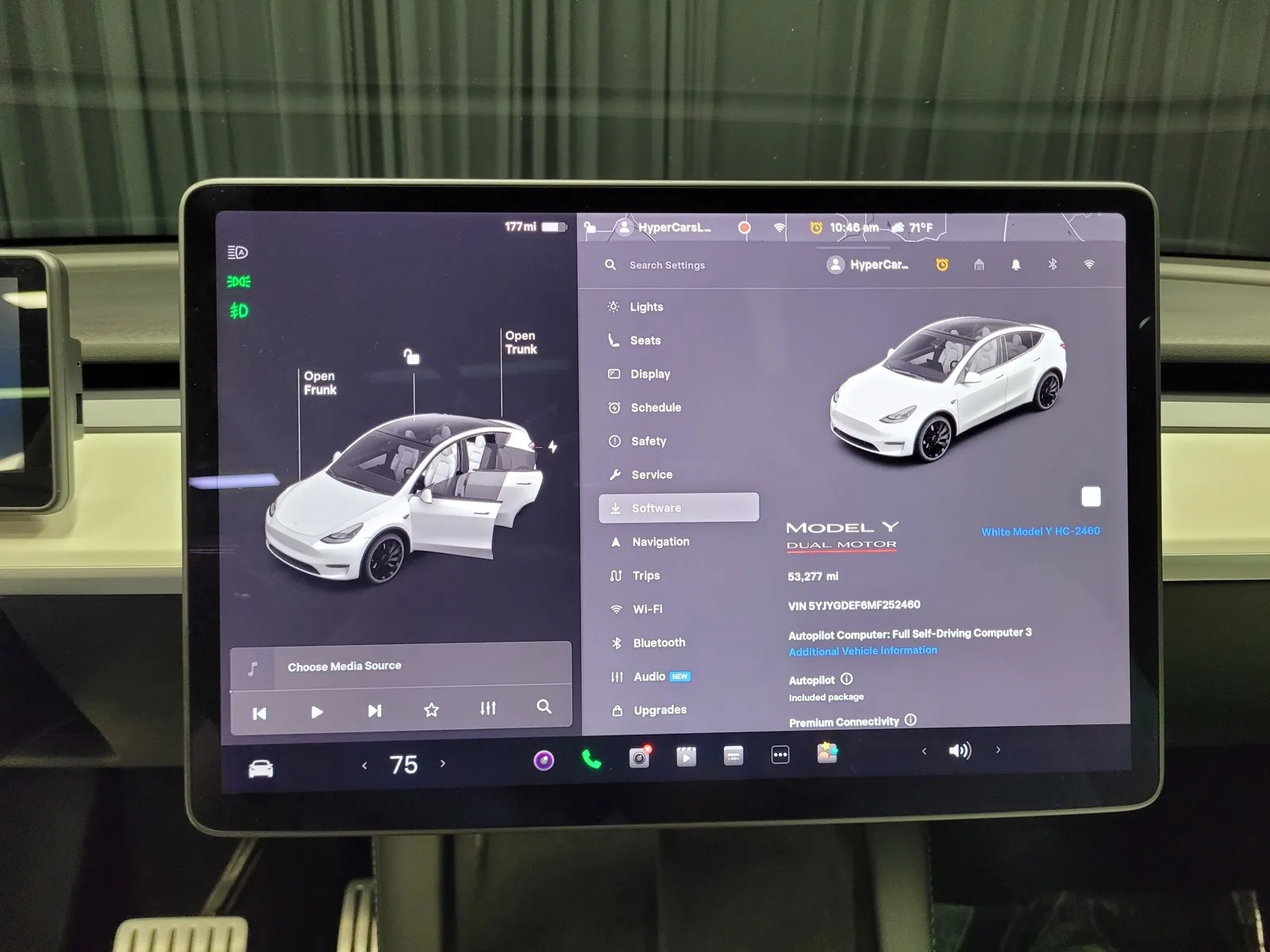 Another view of 2021 Tesla Model Y Performance for sale in New Albany, IN at HyperCars