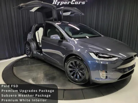 Gray 2017 Tesla Model X 100D for sale in New Albany, IN