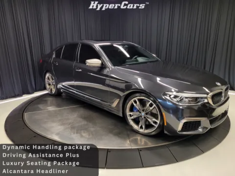 Gray 2018 BMW 5 Series M550i xDrive for sale in New Albany, IN