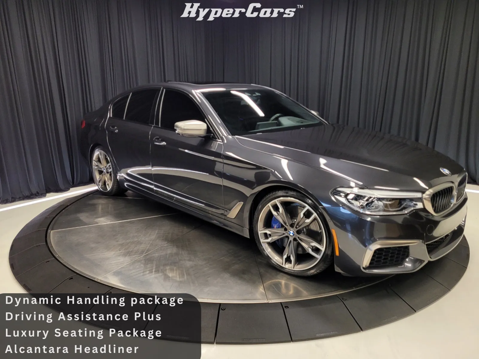 Gray 2018 BMW 5 Series M550i xDrive for sale in New Albany, IN