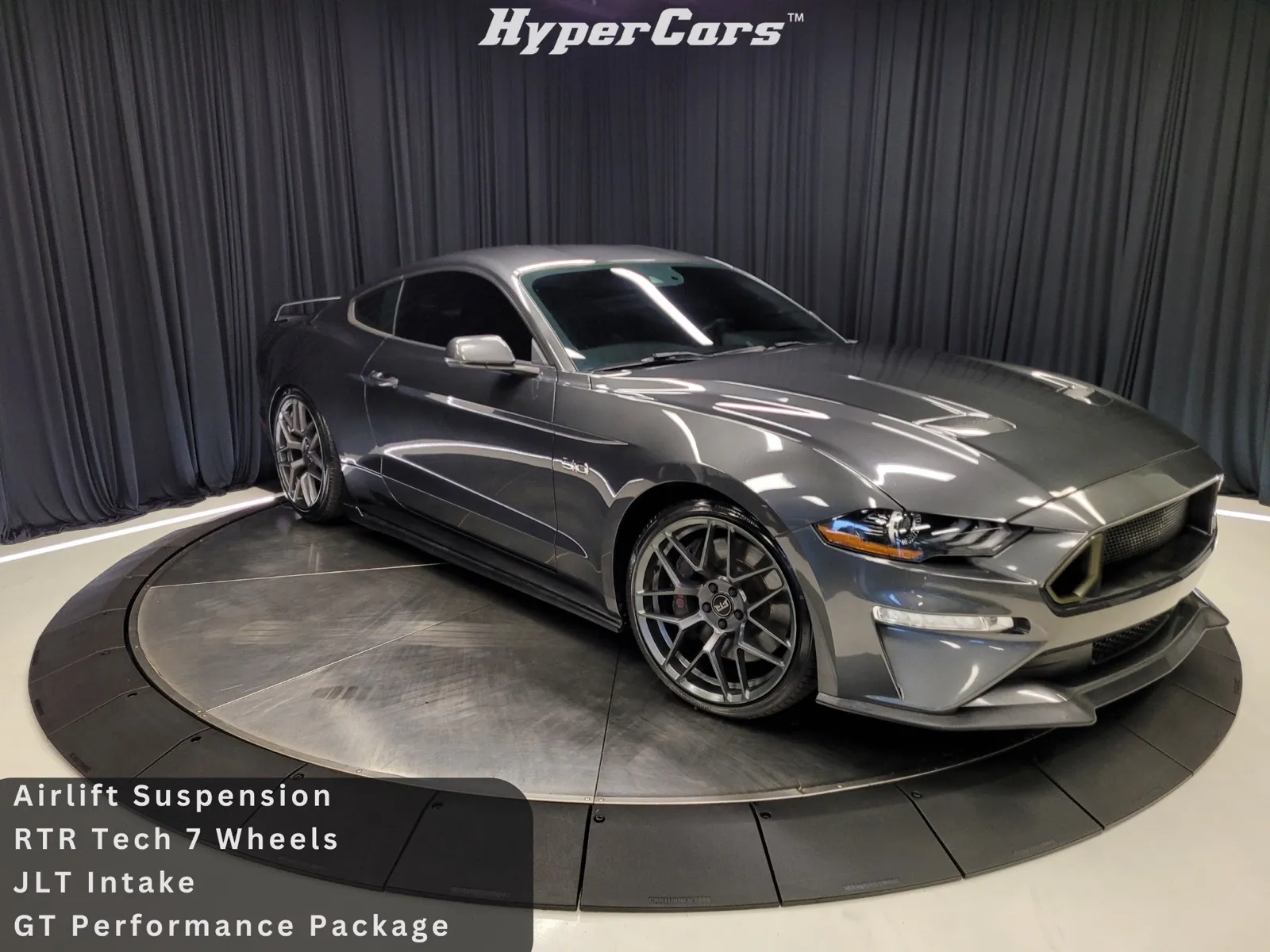 Gray 2019 Ford Mustang GT Premium for sale in New Albany, IN