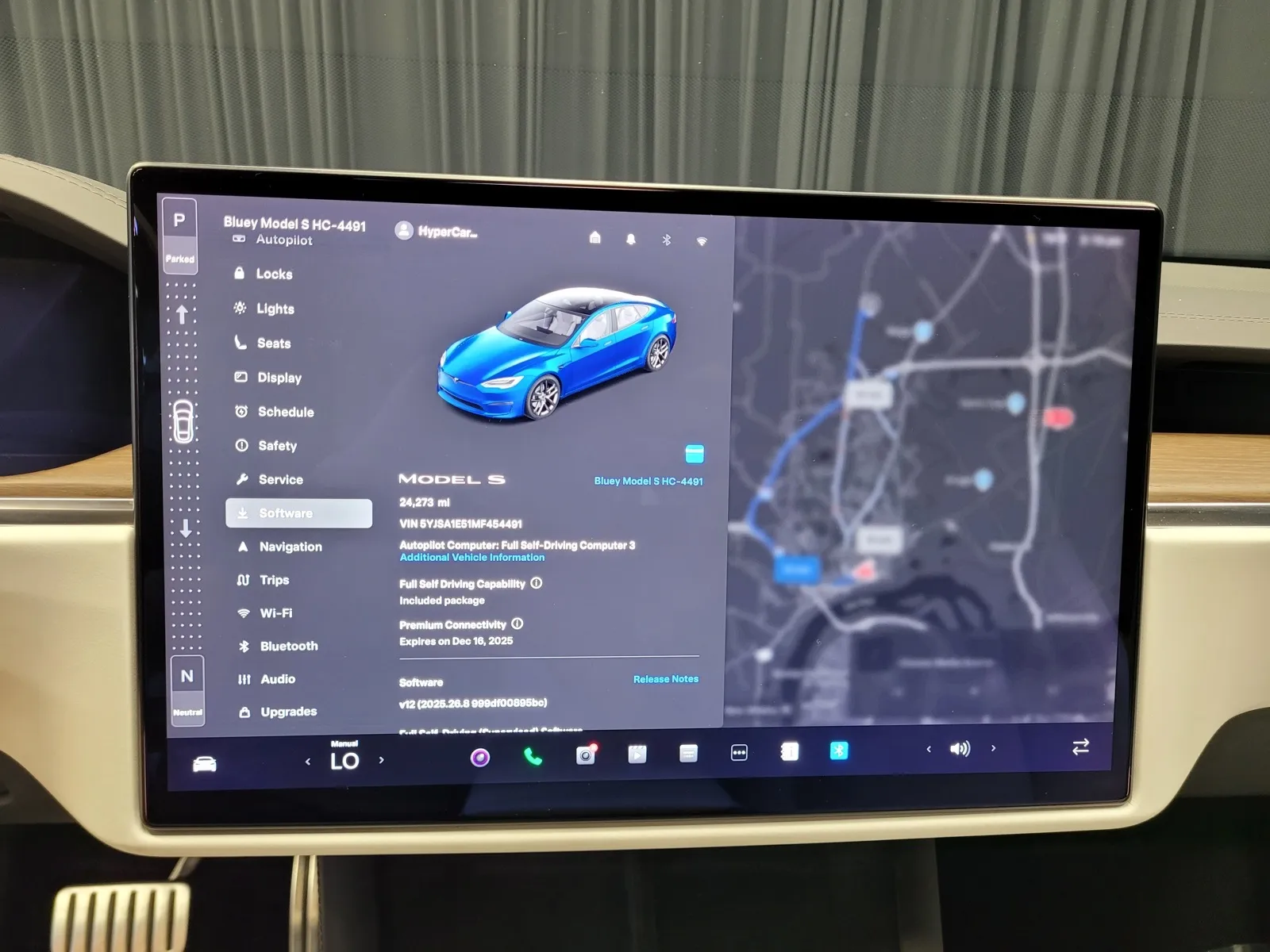 Another view of 2021 Tesla Model S Long Range for sale in New Albany, IN at HyperCars