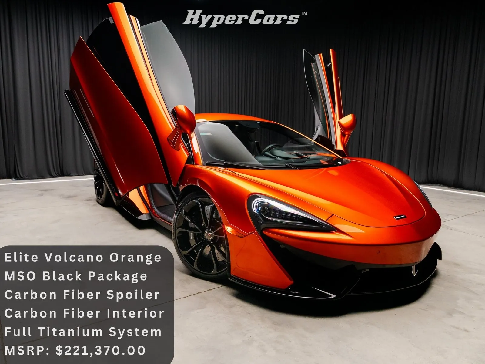 Orange 2018 McLaren 570S for sale in New Albany, IN