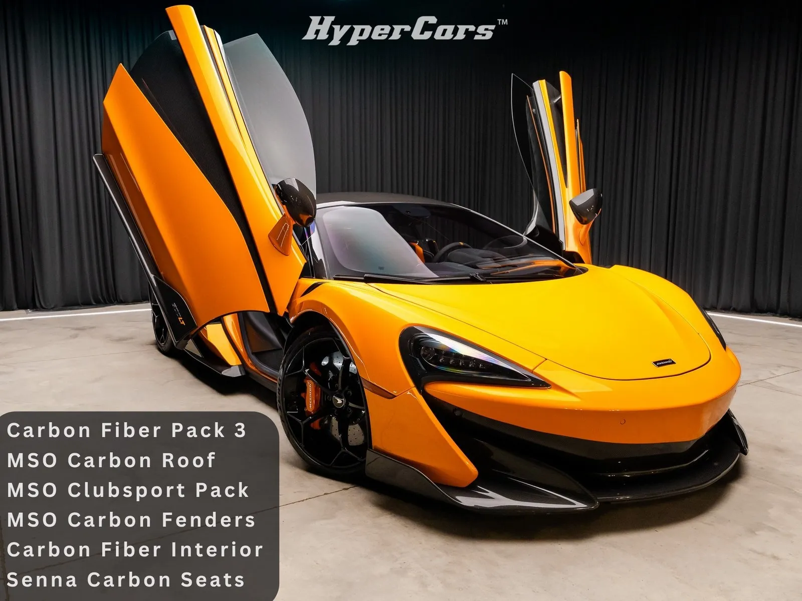 Orange 2019 McLaren 600LT for sale in New Albany, IN