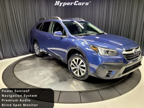 Blue 2021 Subaru Outback Premium for sale in New Albany, IN