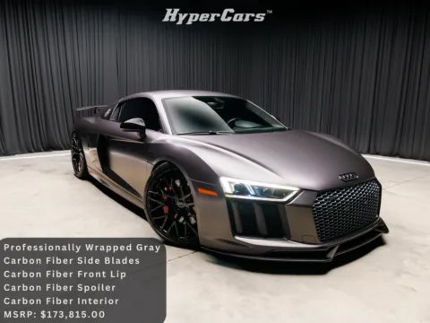 Gray 2017 Audi R8 5.2 for sale in New Albany, IN