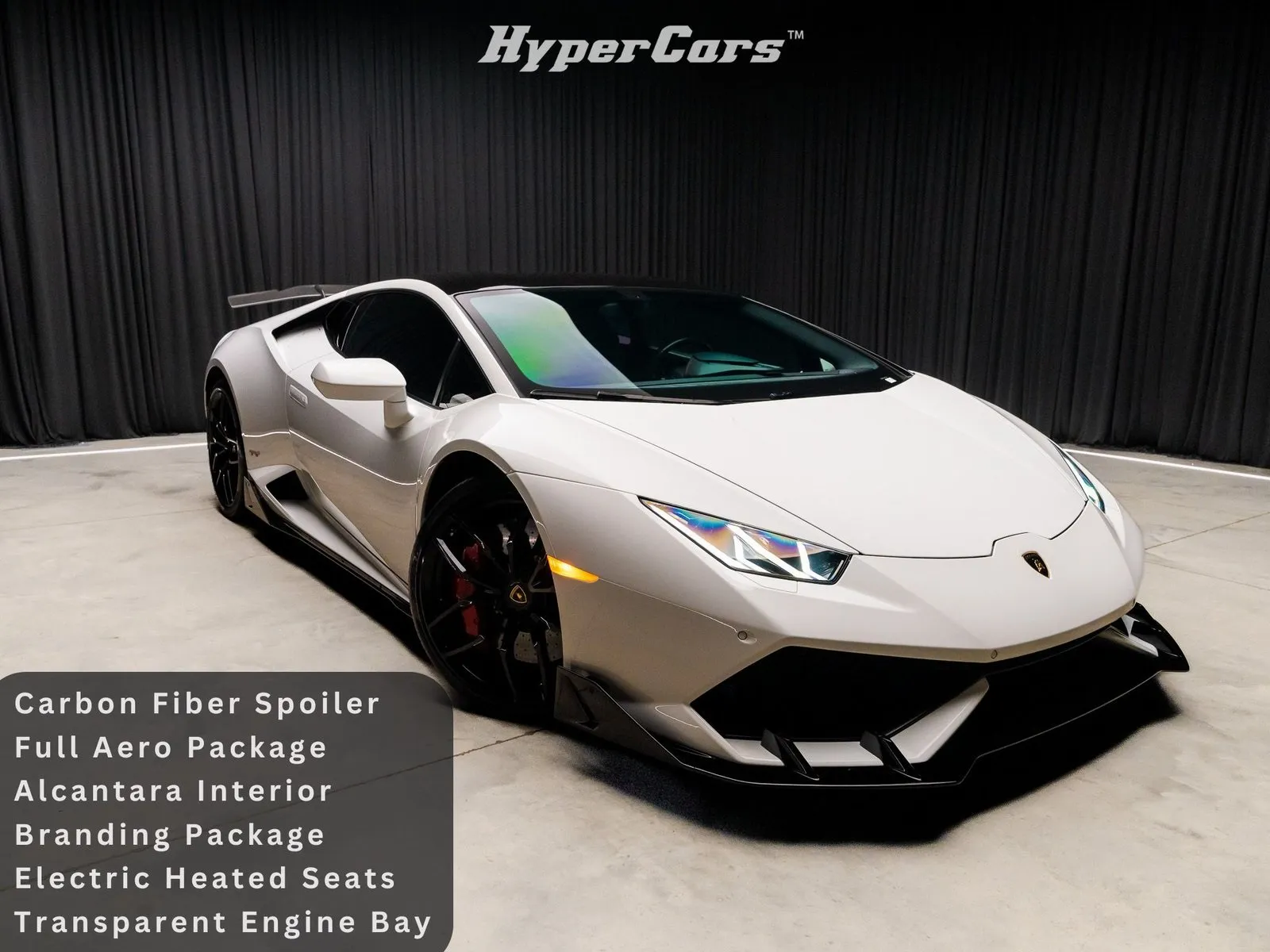 White 2015 Lamborghini Huracan LP610-4 for sale in New Albany, IN