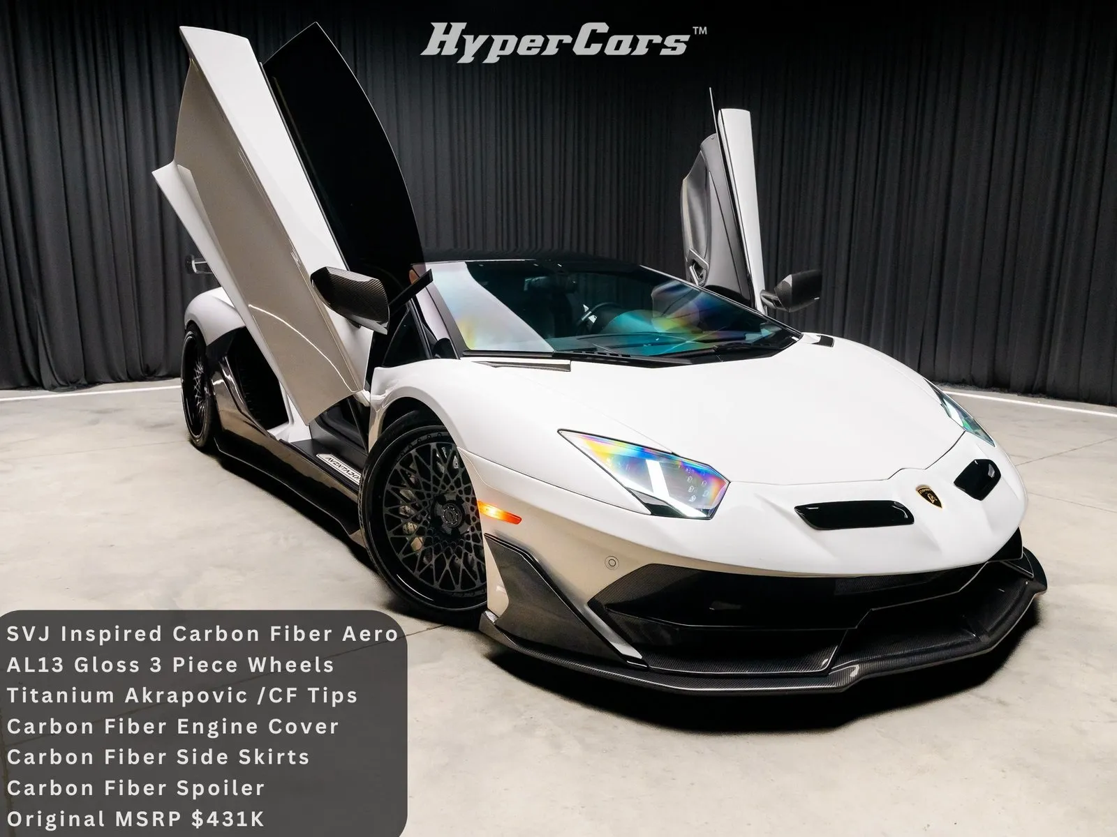 White 2013 Lamborghini Aventador LP700-4 for sale in New Albany, IN