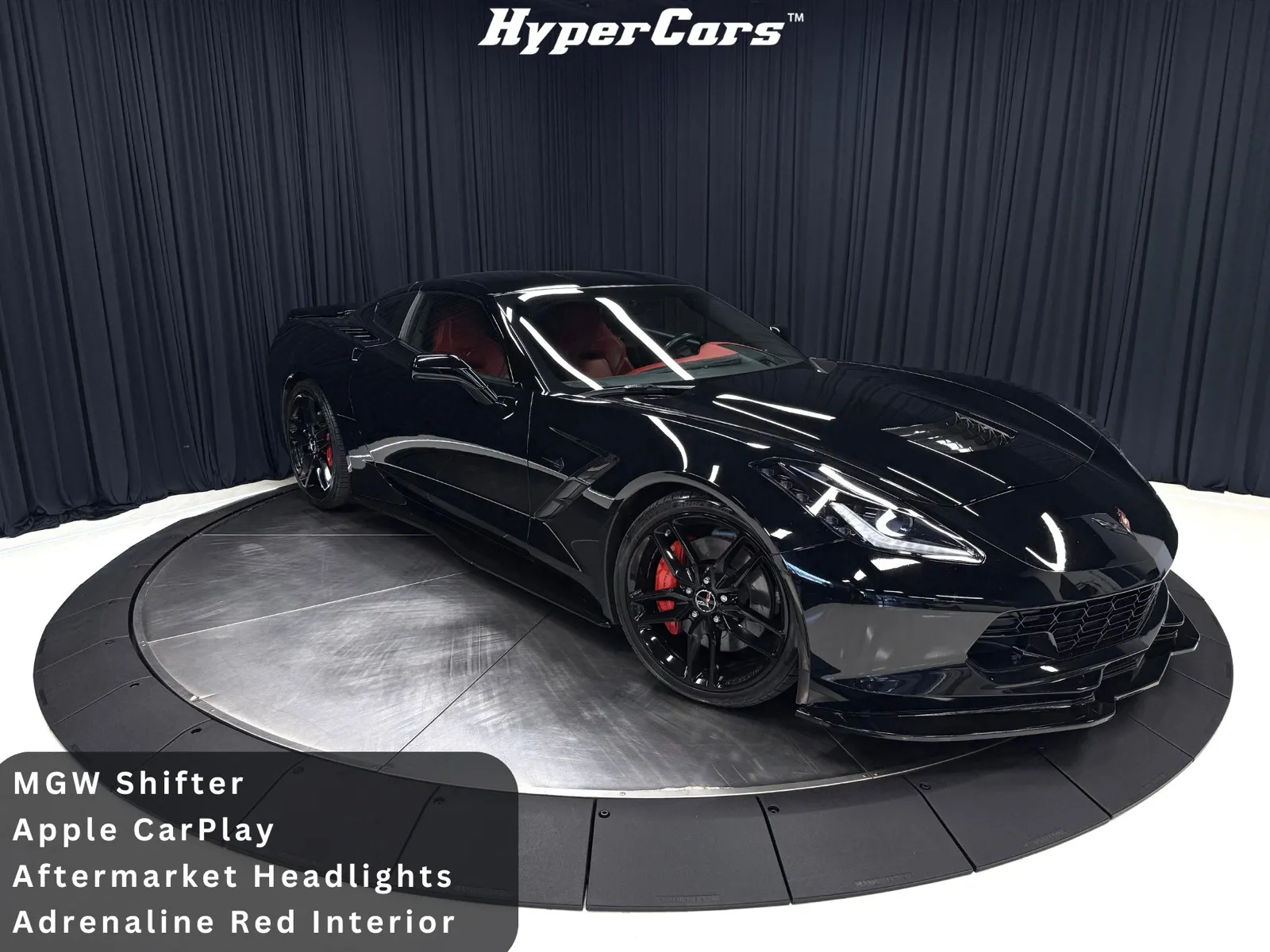 Black 2015 Chevrolet Corvette Stingray Z51 for sale in New Albany, IN
