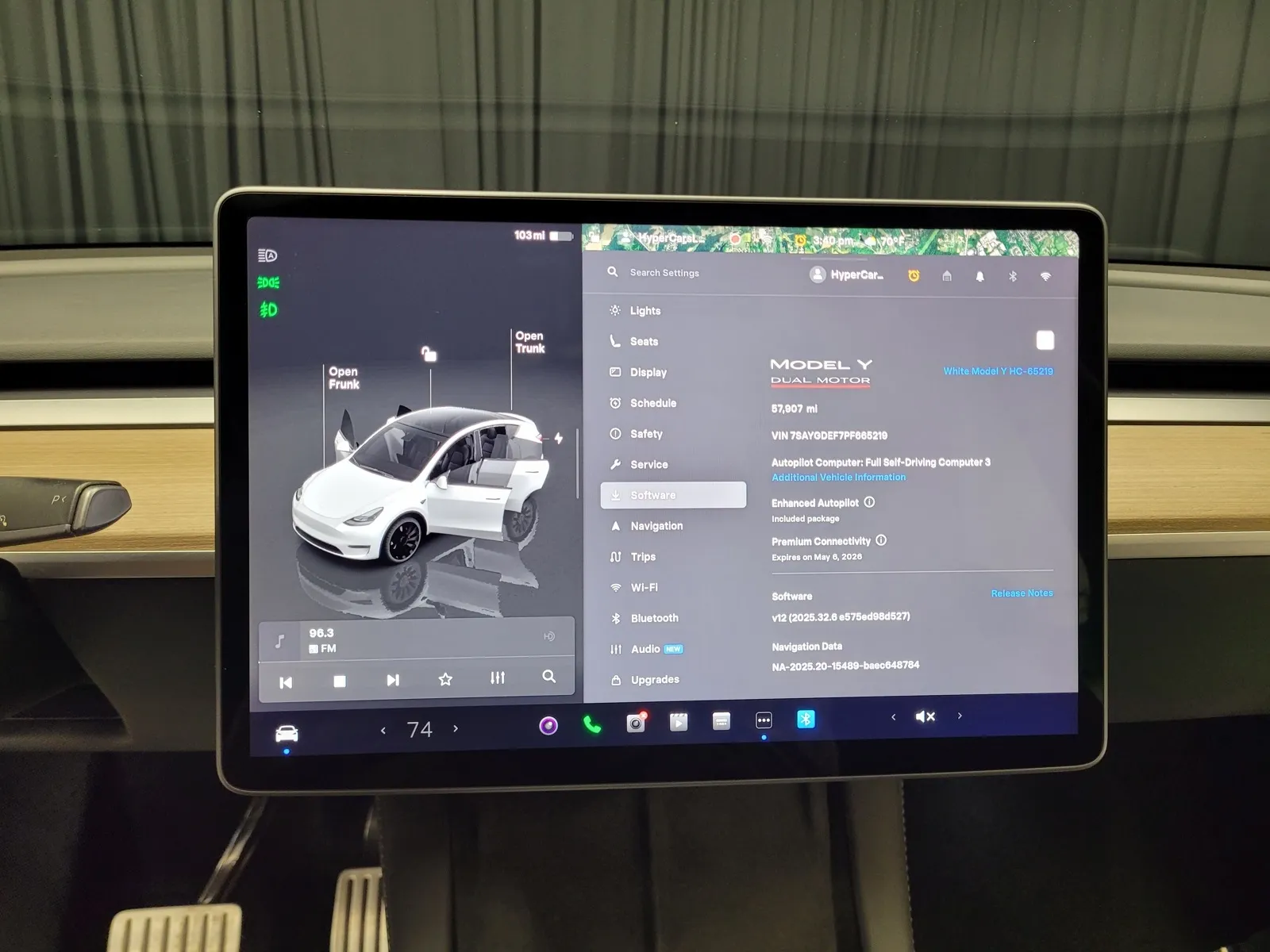 Another view of 2023 Tesla Model Y Performance for sale in New Albany, IN at HyperCars