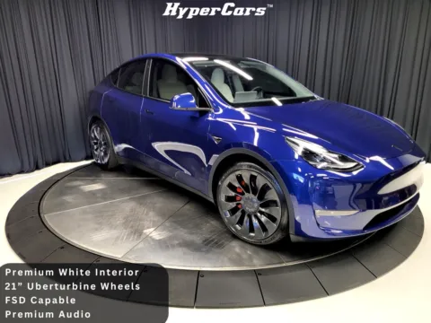 Blue 2022 Tesla Model Y Performance for sale in New Albany, IN