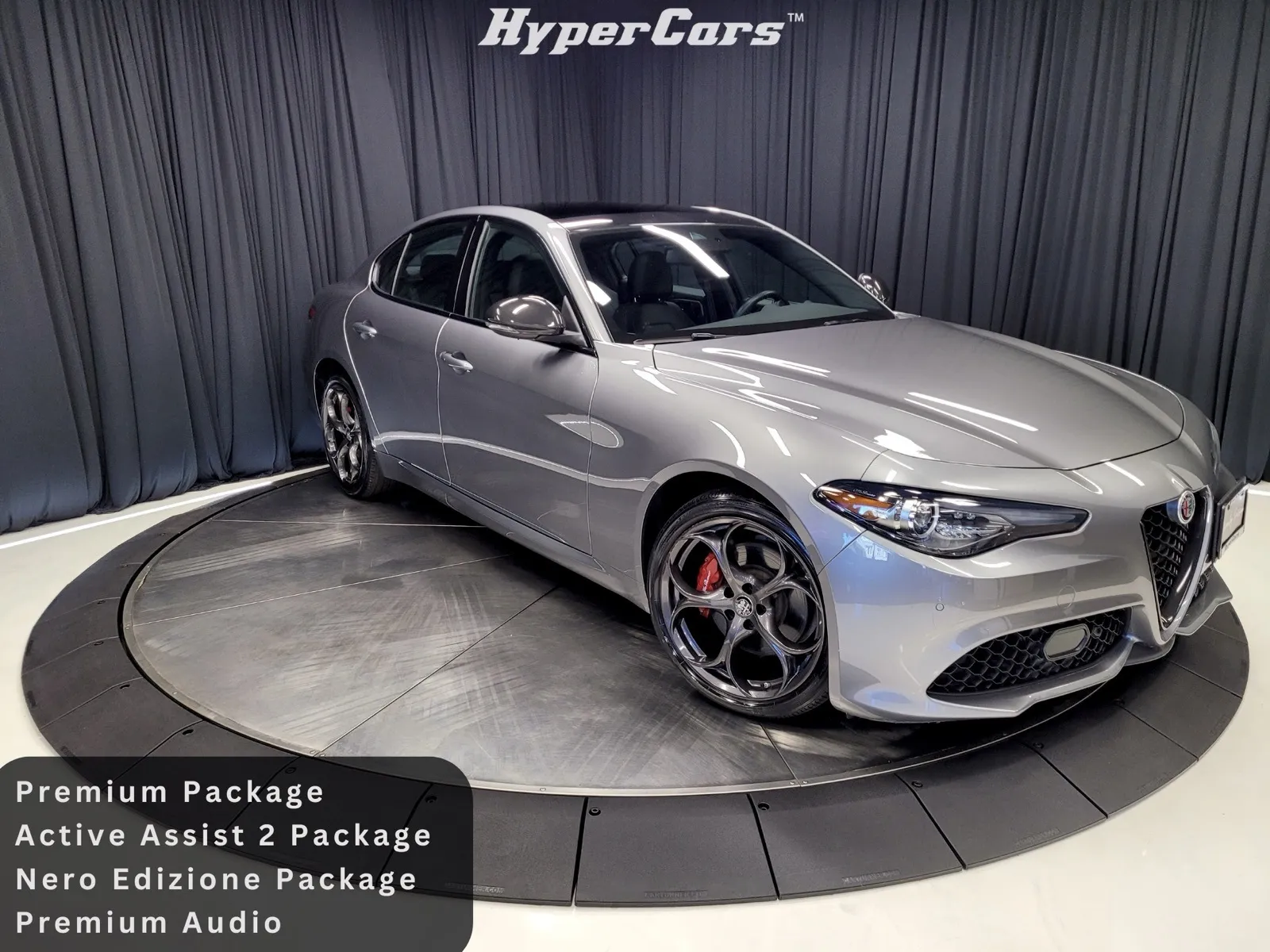 Gray 2021 Alfa Romeo Giulia Ti Sport for sale in New Albany, IN