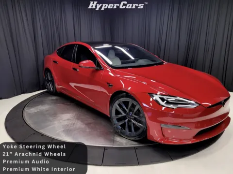 Red 2022 Tesla Model S for sale in New Albany, IN