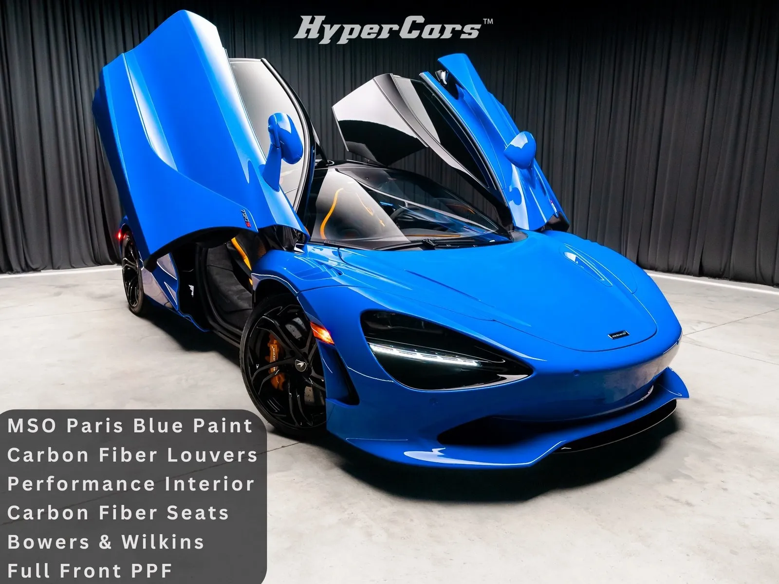 Blue 2024 McLaren 750S for sale in New Albany, IN