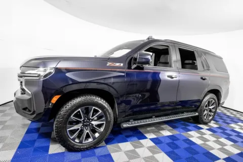 Blue 2022 Chevrolet Tahoe Z71 for sale in Austin, TX