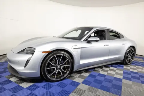 Silver 2022 Porsche Taycan for sale in Austin, TX