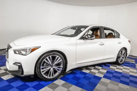 White 2024 INFINITI Q50 SENSORY for sale in Austin, TX