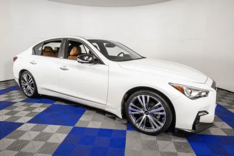 Photos of 2024 INFINITI Q50 SENSORY for sale in Austin, TX at Apple Sport Imports