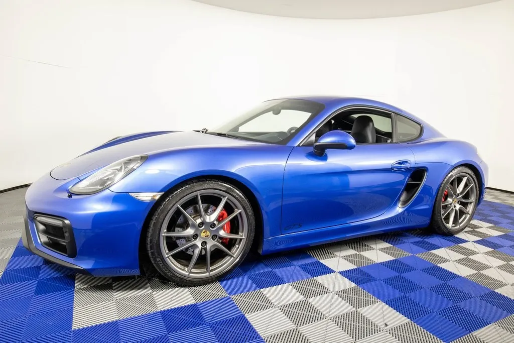 Blue 2016 Porsche Cayman GTS for sale in Austin, TX