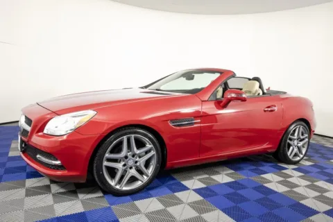 Red 2014 Mercedes-Benz SLK 250 for sale in Austin, TX