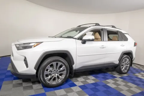White 2023 Toyota RAV4 XLE Premium for sale in Austin, TX
