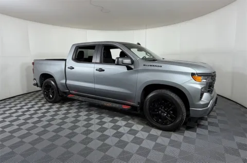Gray 2024 Chevrolet Silverado 1500 Custom for sale in Austin, TX