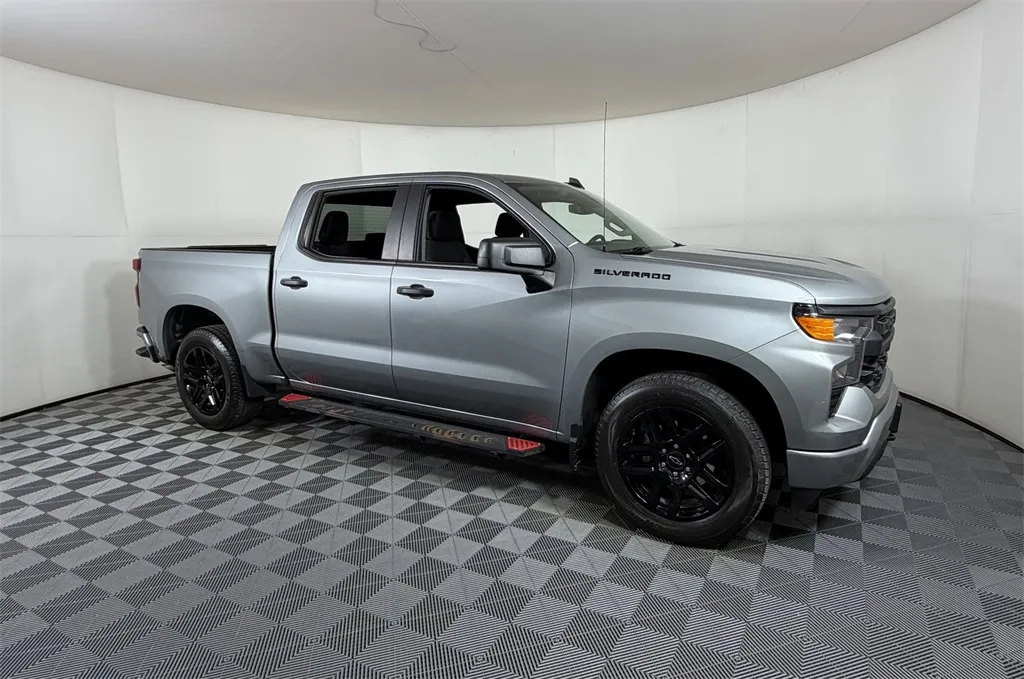 Gray 2024 Chevrolet Silverado 1500 Custom for sale in Austin, TX
