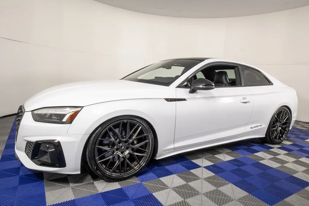 White 2021 Audi S5 3.0T Premium Plus for sale in Austin, TX