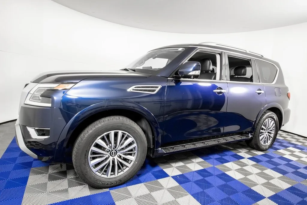 Blue 2024 Nissan Armada SL for sale in Austin, TX