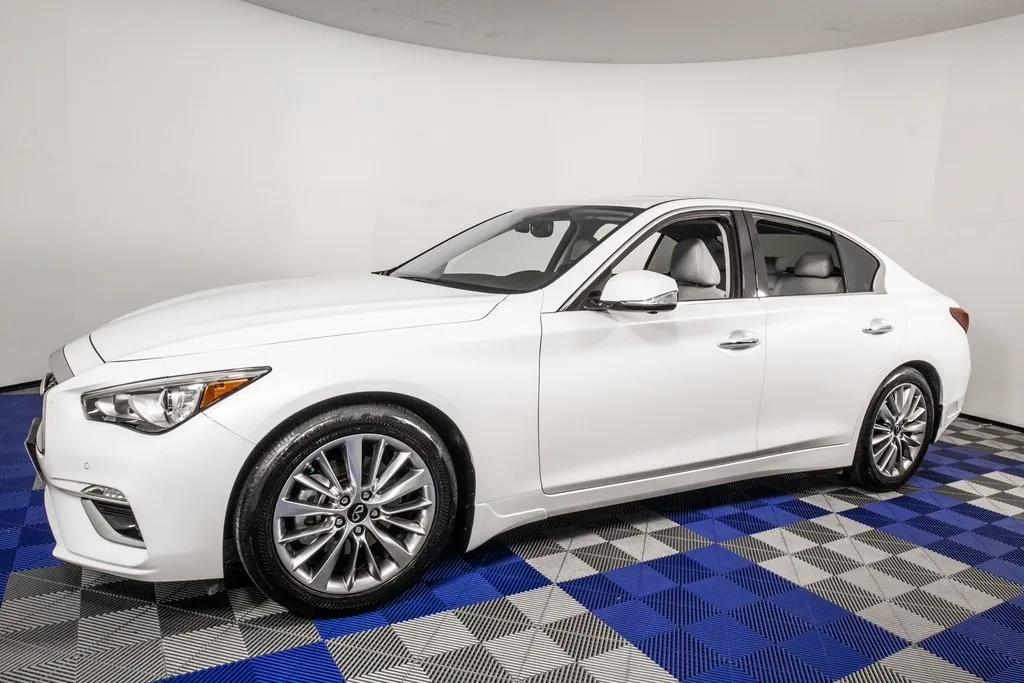 White 2024 INFINITI Q50 LUXE for sale in Austin, TX