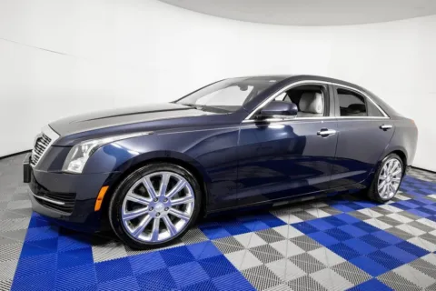 Blue 2017 Cadillac ATS 2.0L Turbo Luxury for sale in Austin, TX