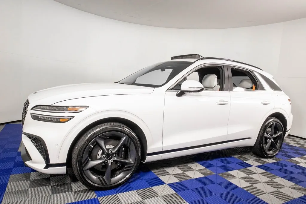 White 2026 Genesis GV70 3.5T Sport Prestige for sale in Austin, TX