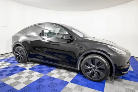 Another view of 2025 Tesla Model Y Long Range for sale in Austin, TX at Apple Sport Imports