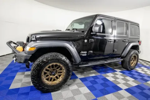 Black 2018 Jeep Wrangler Unlimited Sport for sale in Austin, TX