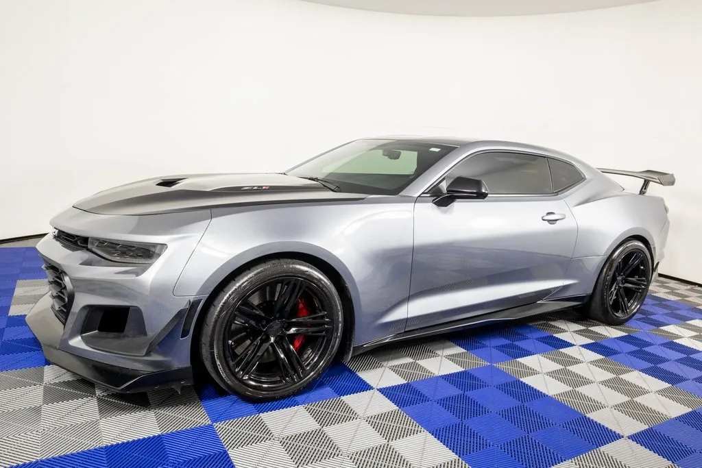 Gray 2022 Chevrolet Camaro ZL1 for sale in Austin, TX