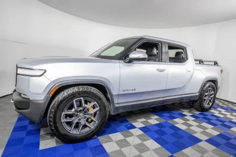 Silver 2023 Rivian R1T Adventure for sale in Austin, TX