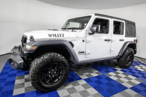 White 2024 Jeep Wrangler Willys for sale in Austin, TX