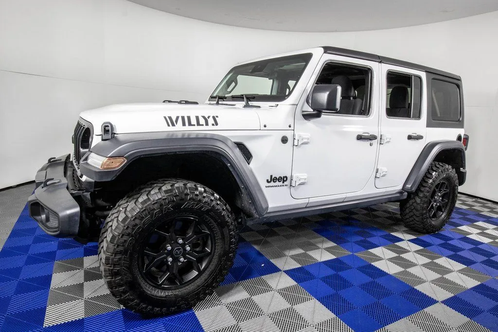 White 2024 Jeep Wrangler Willys for sale in Austin, TX