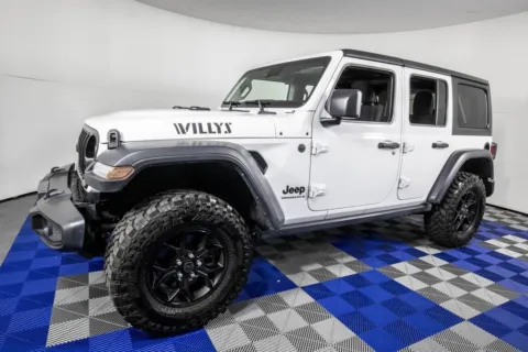 White 2024 Jeep Wrangler Willys for sale in Austin, TX
