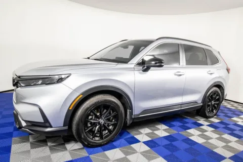 Silver 2023 Honda CR-V Hybrid Sport for sale in Austin, TX