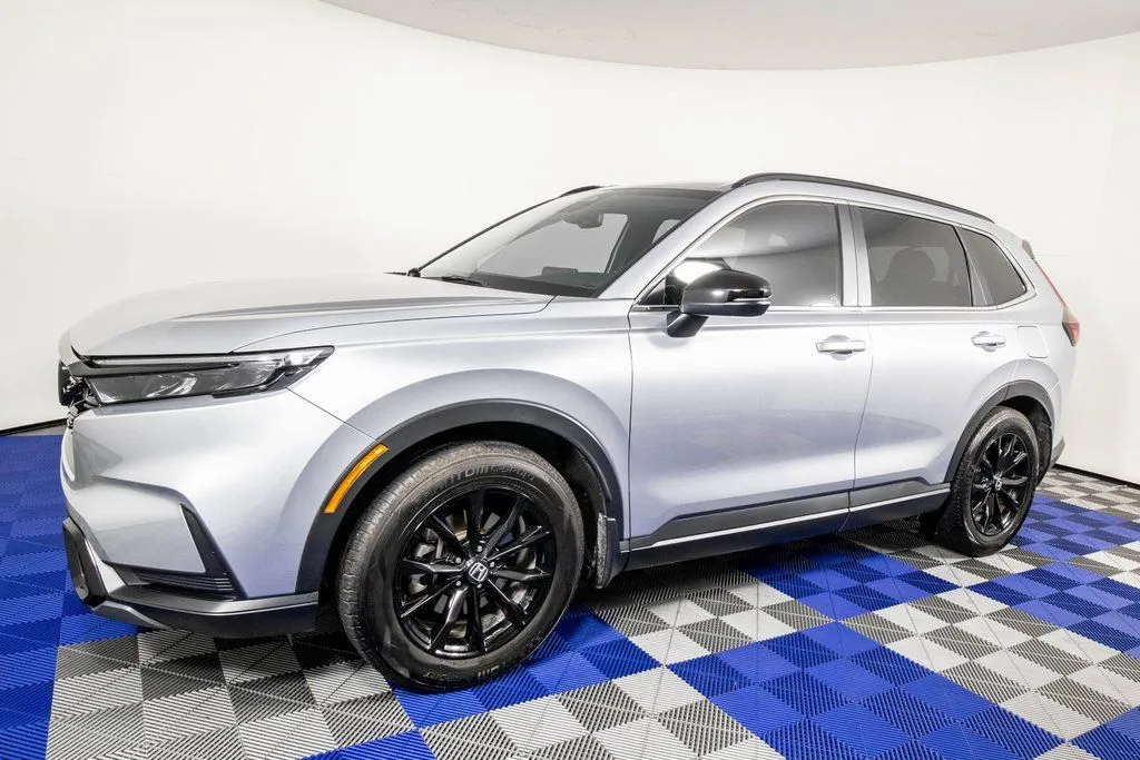 Silver 2023 Honda CR-V Hybrid Sport for sale in Austin, TX