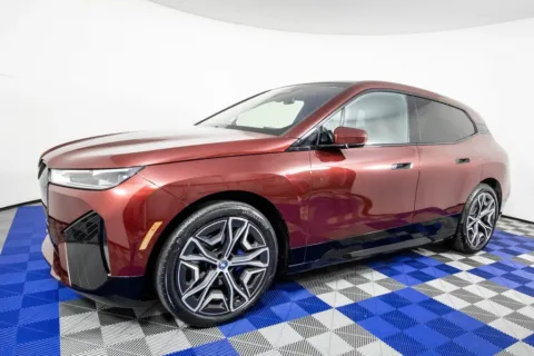 Red 2022 BMW iX xDrive50 for sale in Austin, TX