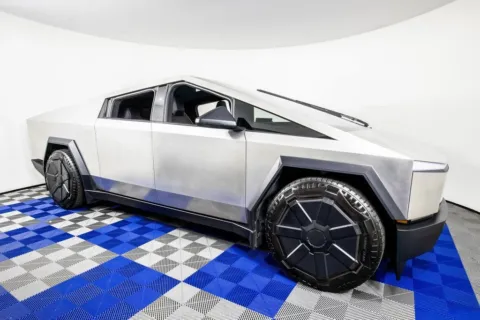 Another view of 2024 Tesla Cybertruck for sale in Austin, TX at Apple Sport Imports